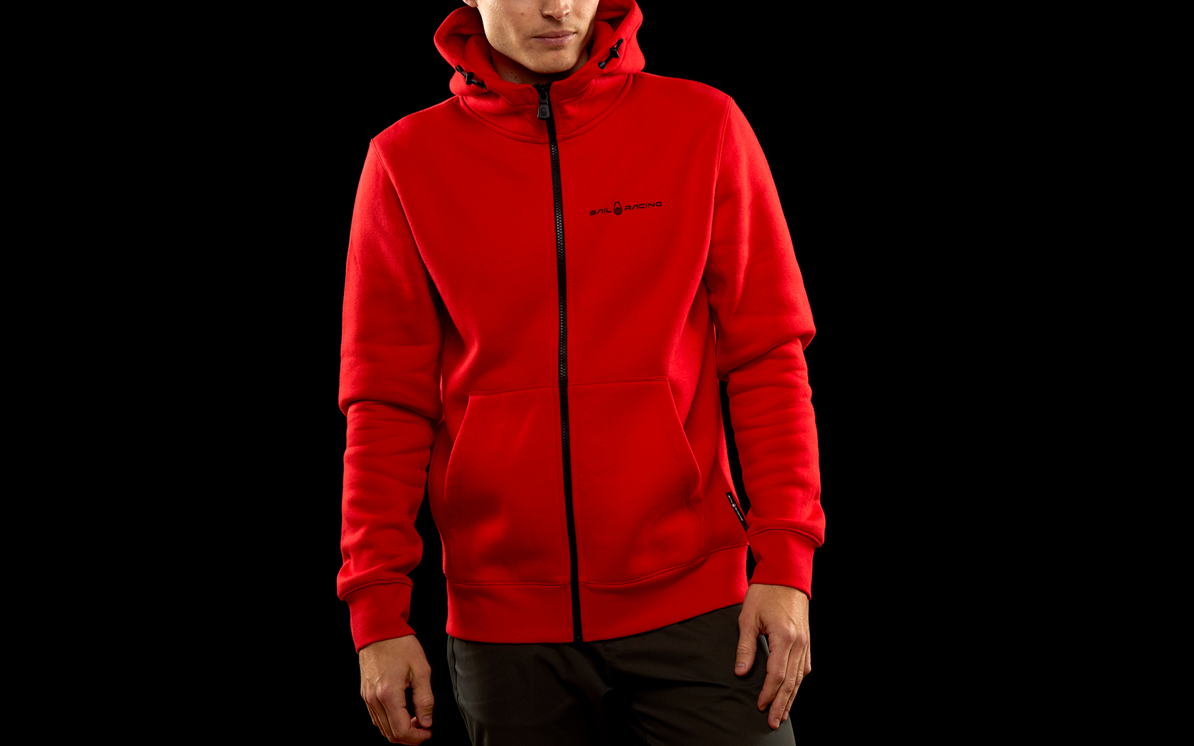 BOWMAN LOGO ZIP HOOD